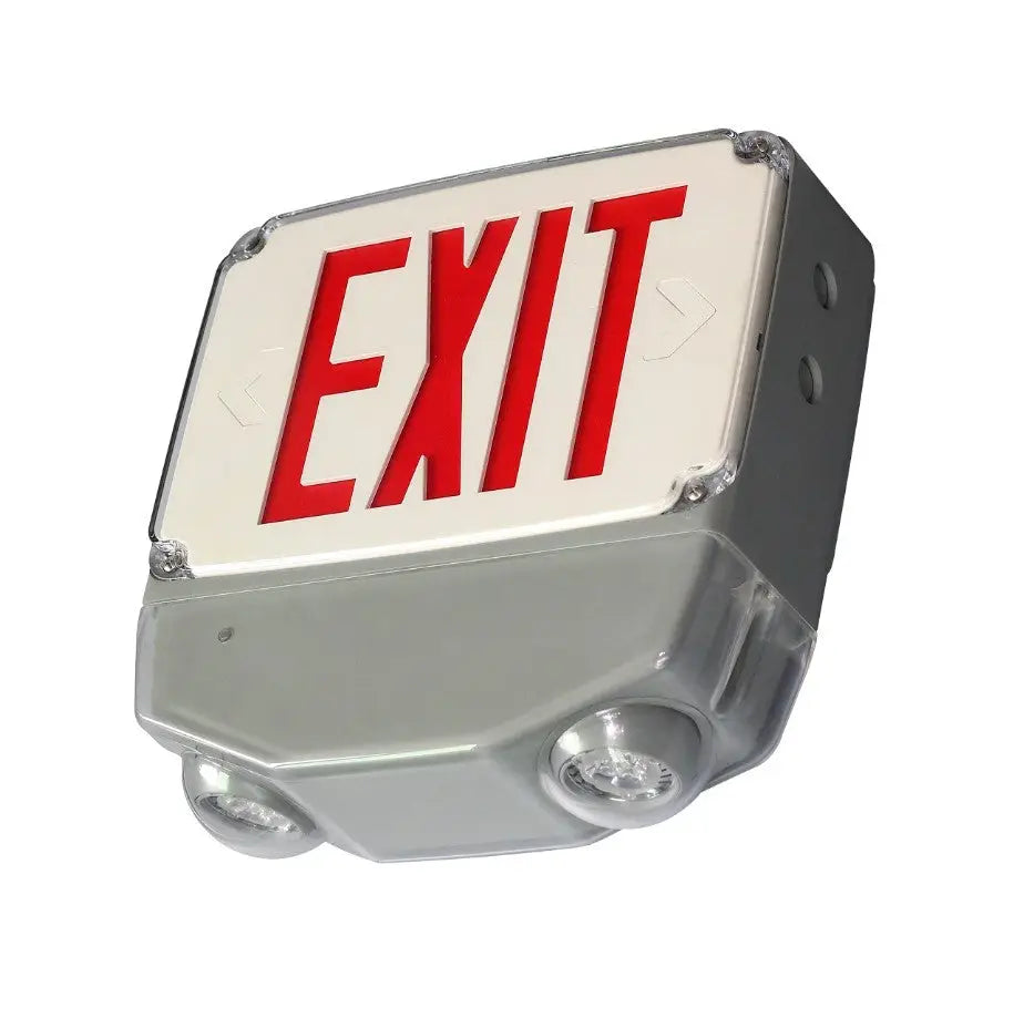 Wet Location Exit and Emergency Lights