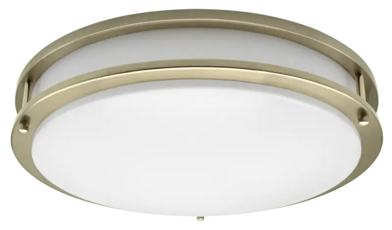 12/14/16 Inch LED Surface Mount Double Ring Fixture Kelvin Selectable 27K/3K/35K/4K/5K - Let There Be Lighting