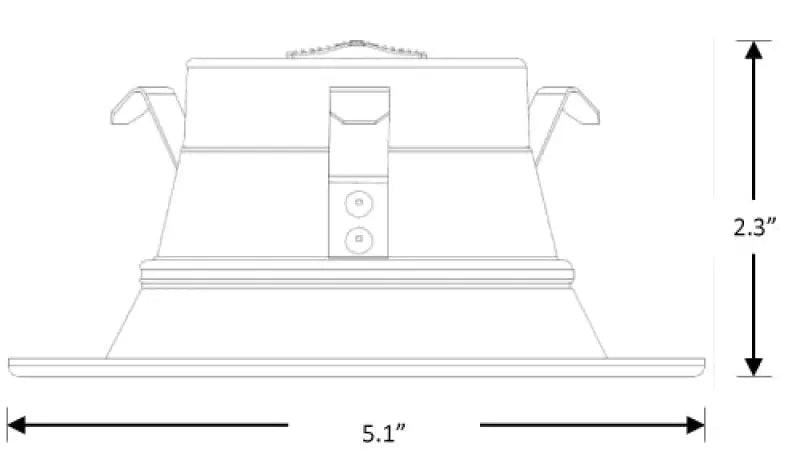 4 Inch Recessed Retrofit LED Downlight Trim Kelvin Selectable 27K/3K/35K/4K/5K - Let There Be Lighting