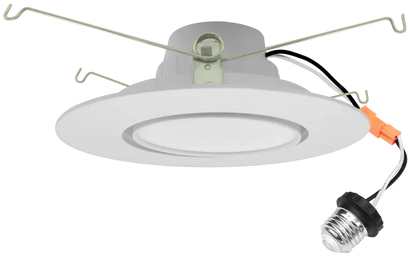 6 Inch Gimbal Recessed Retrofit LED Downlight Trim Kelvin Selectable 27K/3K/35K/4K/5K - Let There Be Lighting