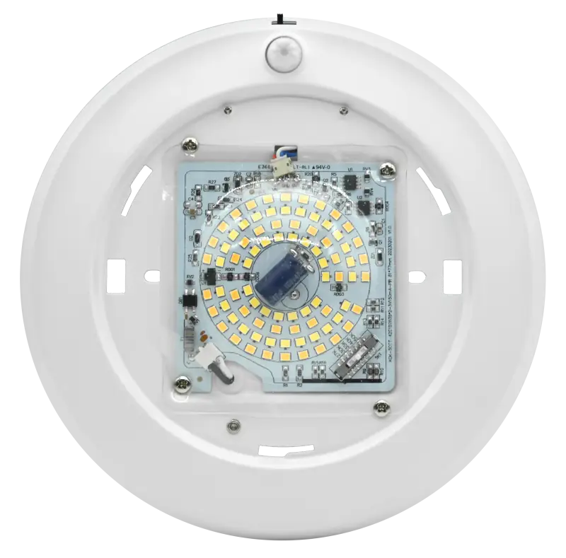 6 Inch LED Surface Mount Closet Light with Motion Sensor Kelvin Selectable 27K/3K/35K/4K/5K - Let There Be Lighting