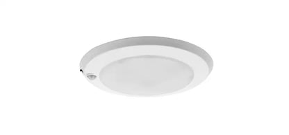 6 Inch LED Surface Mount Closet Light with Motion Sensor Kelvin Selectable 27K/3K/35K/4K/5K - Let There Be Lighting