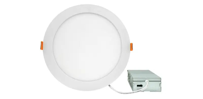 8 Inch LED Wafer Mini Flat Panel Light Kelvin Selectable 27K/3K/35K/4K/5K - Let There Be Lighting