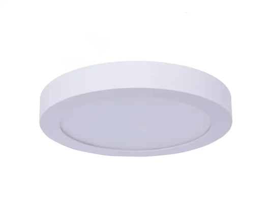 9 Inch LED Surface Mount Disk Light Kelvin Selectable 27K/3K/35K/4K/5K White, Nickel, or Bronze Finish - Let There Be Lighting