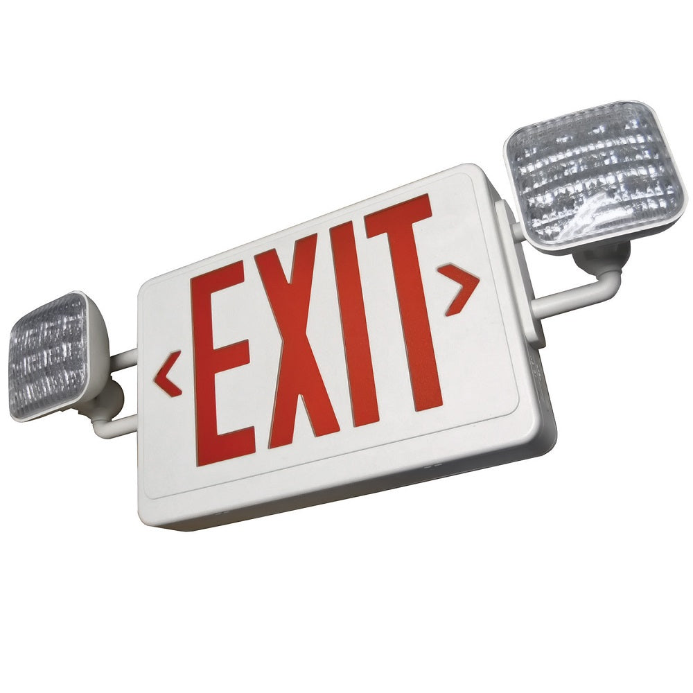 Standard LED Exit & Emergency Combo Battery Backup