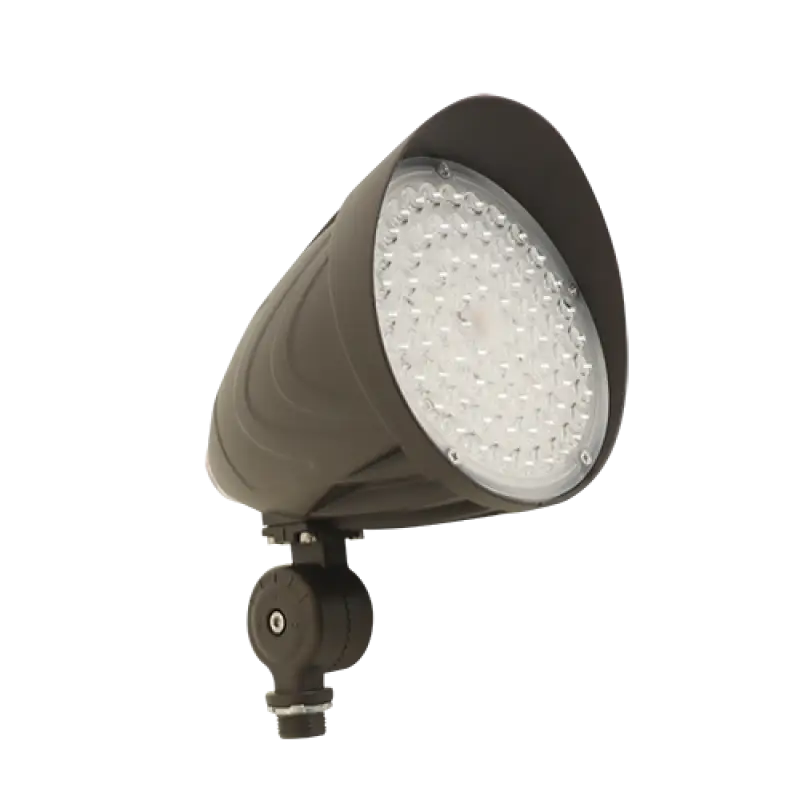 LED Bullet Flood Light w/ Photocell Lumen & Kelvin Selectable - Selectable Bullet Flood Light