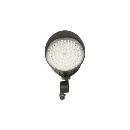 LED Bullet Flood Light w/ Photocell Lumen & Kelvin Selectable - Selectable Bullet Flood Light