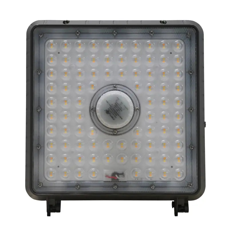 LED Canopy Light with Occupancy Sensor Lumen Selectable 7,000/8,000/10,000LM Kelvin Selectable 3K/4K/5K Bronze or White Finish - Let There Be Lighting