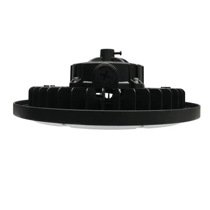 LED UFO Round High Bay Lumen Selectable 16,000/18,000/22,000LM Kelvin Selectable 4K/5K Plug-In Sensor Ready Black or White Finish - Let There Be Lighting