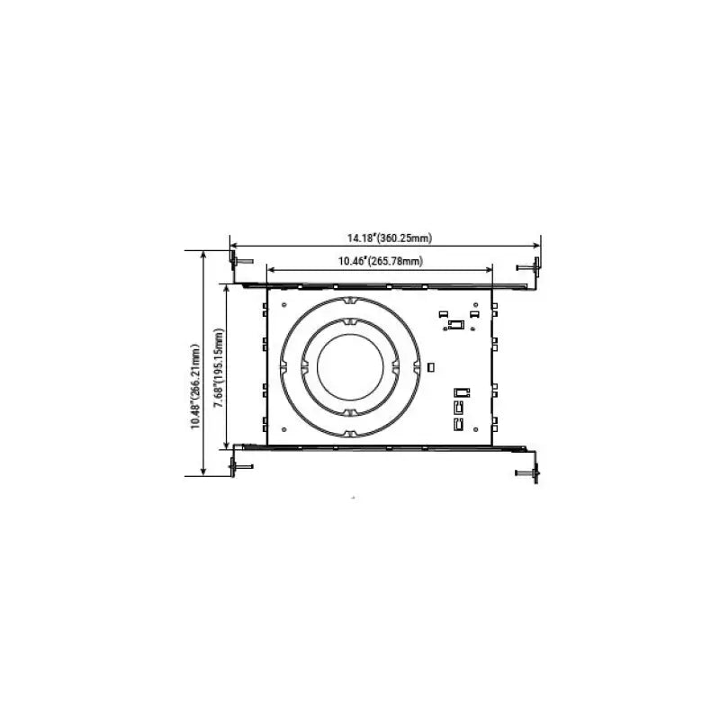 Mounting Plate for 3/4/6 Inch LED Recessed Downlights - Let There Be Lighting