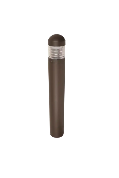 Round Dome Top Louvered LED Bollard Lumen Selectable 900/1,300/1,700LM Kelvin Selectable 3K/4K/5K - Let There Be Lighting