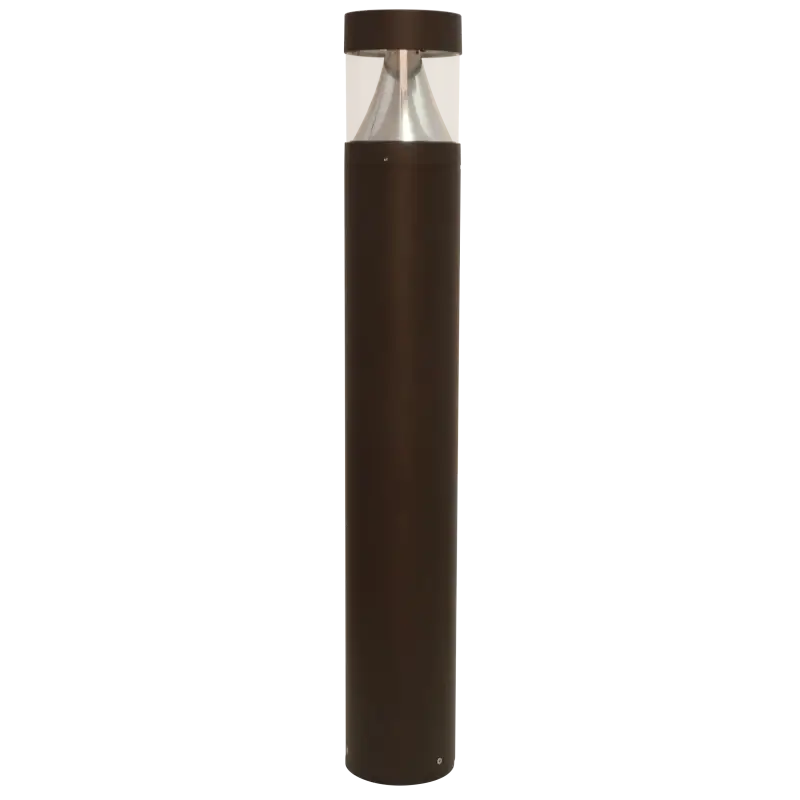 Round LED Bollard Lumen Selectable 1,970/2,700/3,200LM Kelvin Selectable 3K/4K/5K - Let There Be Lighting