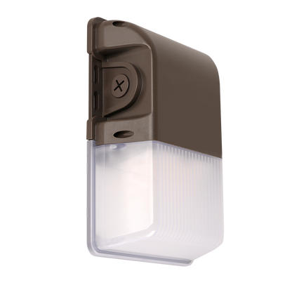 Mini Wall Pack with Photocell Lumen & Kelvin Selectable 15W/19W/24W